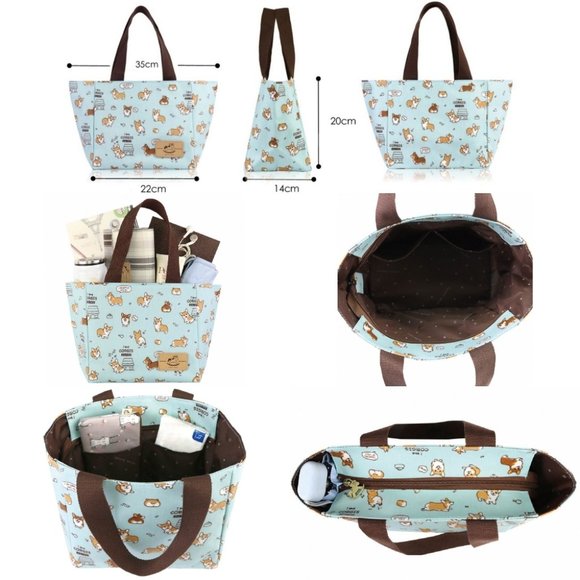 Waterproof Corgi Handbag Tote Purse - Picture 2 of 9